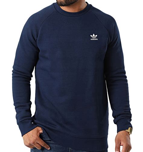 2862 BLUZA MĘSKA ADIDAS ORIGINALS BEZ KAPTURA WKŁADANA PRZEZ GŁOWĘ S