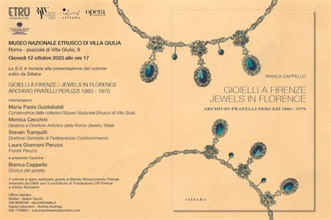 Gioielli A Firenze Archivio Fratelli Peruzzi Museo