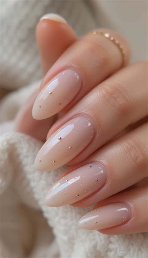 Elegant Almond Nude Nails Youll Always Love en 2025 Manicura de uñas Manicura Uñas