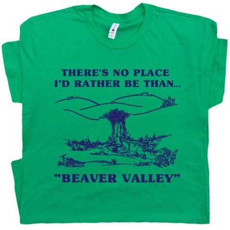 Funny T Shirt Beaver Valley Offensive Saying Novelty Sex Dirty Crude