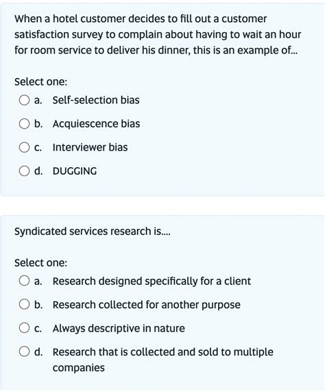 Solved Which Of The Following Is False Select One A The