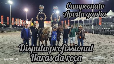 Disputa Categoria Profissional Haras Da Ro A Campeonato Aposta Ganha De