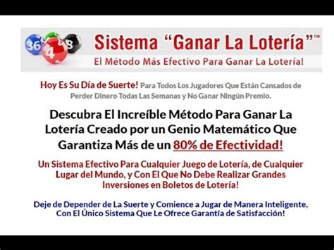 Trucos Para Ganarse La Loteria Utilizando Un Sistema C Mo Ganar La