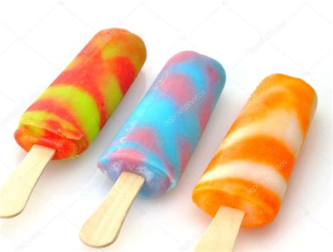 Colorful ice cream pops — Stock Photo © svetas #6769652