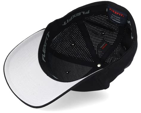 Cool Dry Black Flexfit Flexfit Caps Hatstoreaustralia