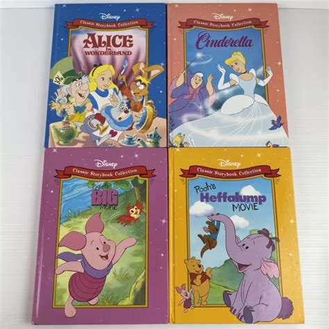 Disney Classic Storybook Collection Lot X 4 Hardcover Picture Book Free Postage 3799 Picclick Au