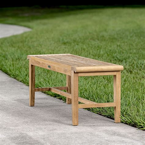 4 Ft Laguna Teak Backless Bench Westminster Teak Westminster Teak