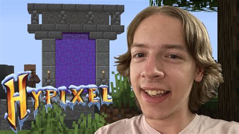 Trying Hypixel Skyblock For The First Time Ever Live Youtube