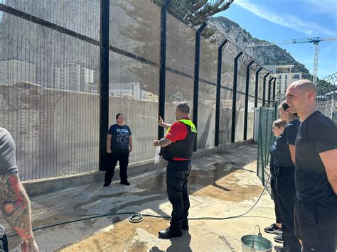 Rgp Recruits Get A Taste Of Pepper Spray Your Gibraltar Tv Ygtv