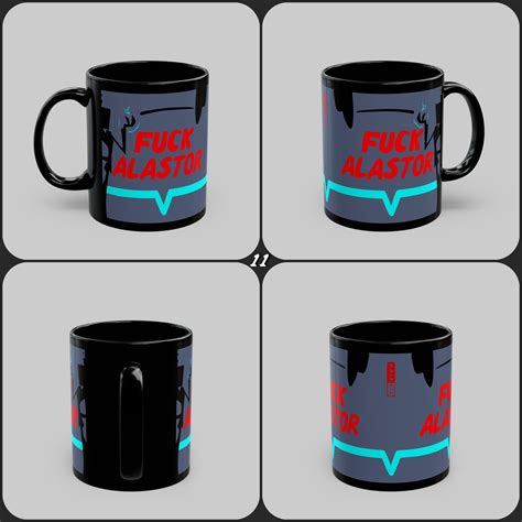 Fuck Alastor Vox S Coffee Mug Hazbin Hotel Fan Inspired Vox Mug Radio Overlords Of Hell Comedy