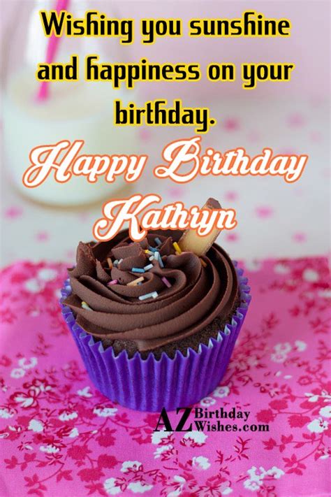 Happy Birthday Kathryn