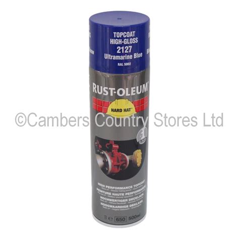 NEW Rustoleum Hard Hat Quality Top Coat Aerosol Spray Paint 500ml All