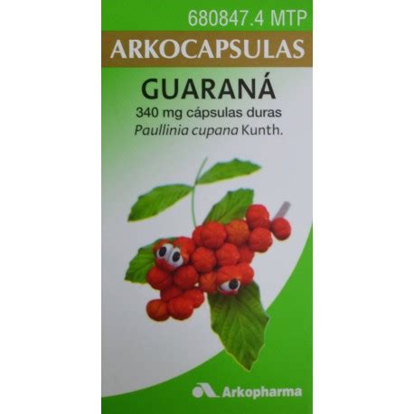 Guaran Arkocapsulas C Psulas Arkopharma Farmacia Anna Riba