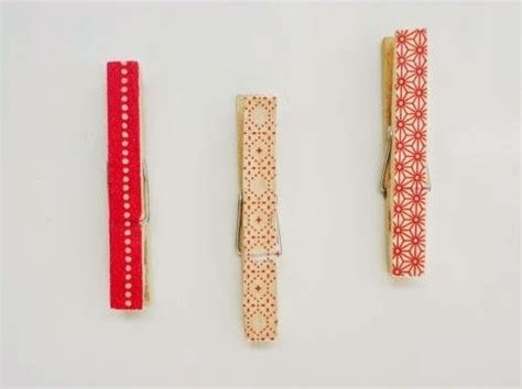 Imanes Hechos Con Pinzas Para Tu Nevera Washi Tape Ideas Imanes