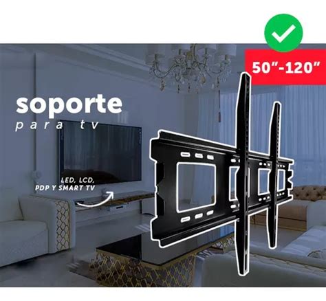 Soporte De Pared Pantalla Tcl De 50 A 120 Fijo Pro