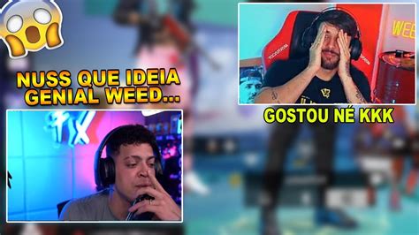 ReaÇÃo Do Cerol Ao Saber A Ideia Genial Do WeedzÃo Sobre O Free Fire