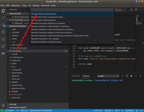 VSCode And Docker Allison Thackston