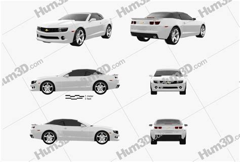 Chevrolet Camaro Blueprints Download In Png