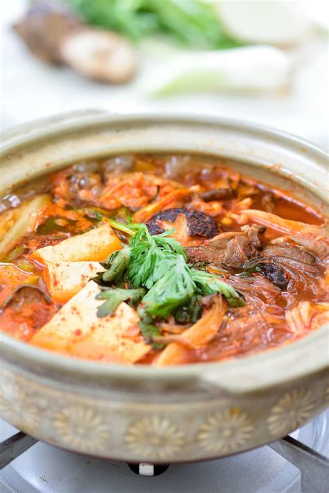 Beoseot Jeongol Mushroom Hot Pot Korean Bapsang