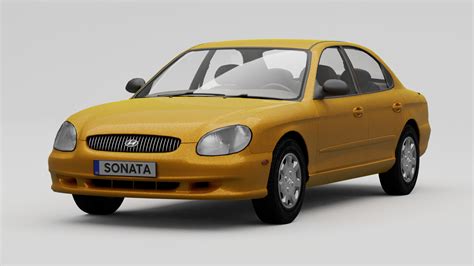 Hyundai Sonata EF 3D asset | CGTrader