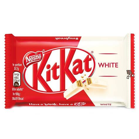 Кит Кат 4 finger с бял шоколад 0.041 Nestle