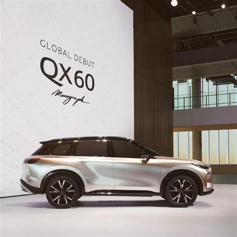 Infiniti Qx60 Monograph Unveiled Bold Design Sets Tone For Upcoming Luxury Suv