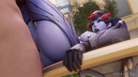 Widowmaker Serving Her Ass Cartoon Porn