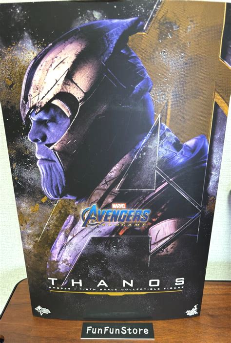 FIGURA DE ACCIÓN Hot Toys Thanos Avengers Endgame Movie Masterpiece MMS EUR