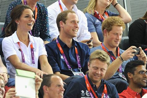 Prince William And Kate Middleton At 2012 Olympic Games