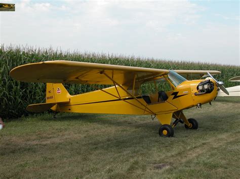 Piper Cub J3 Nc88460 Mendota Fly In Breakfast 2002 Flickr