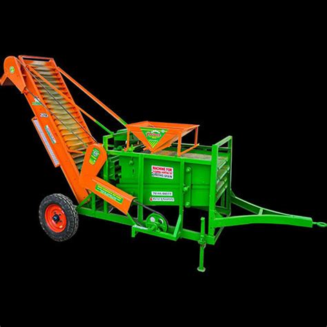 Semi Automatic Semi Automatic Paddy Cleaner With Conveyor And Pto