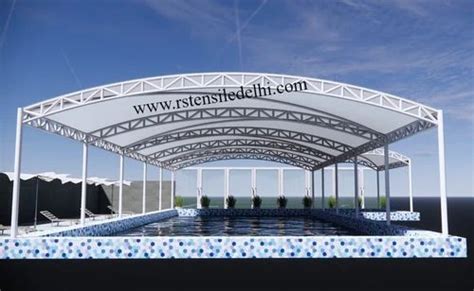 PVC Modular SWIMMING POOL TENSILE MEMNBRANE STRUCTURE At Rs 350 Sq Ft