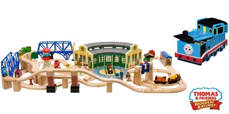 Thomas And Friends Roundhouse Wooden Train Set Lc99544 Thomas The