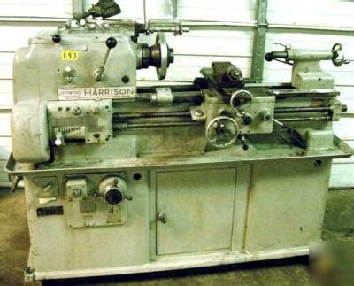 Harrison In Tool Room Engine Lathe Variable Speed Sc