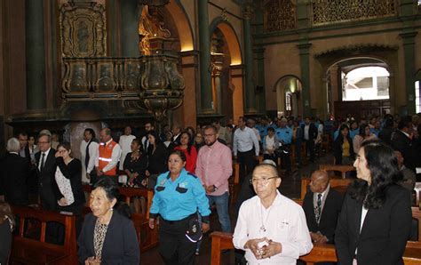 En la histórica Iglesia de Las Nazarenas se celebró misa en honor del