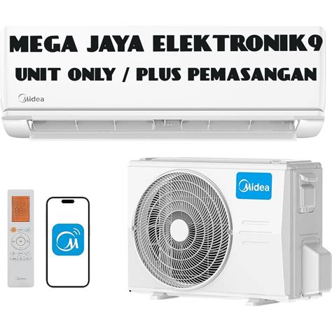 Jual Ac Midea Msfc Crn Pk Unit Only Shopee Indonesia