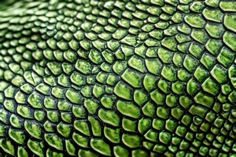 Premium AI Image | Exotic lizards skin in detail