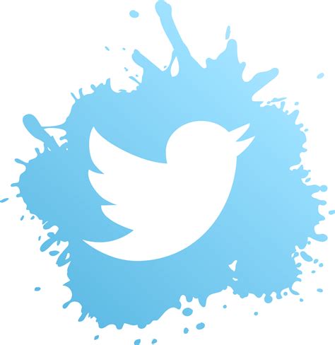 Black Twitter Logo Transparent - Gudang Gambar Vector PNG