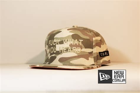 Кепка бейсболка Snapback fuck what you heard Cayler and Sons New Era Україна