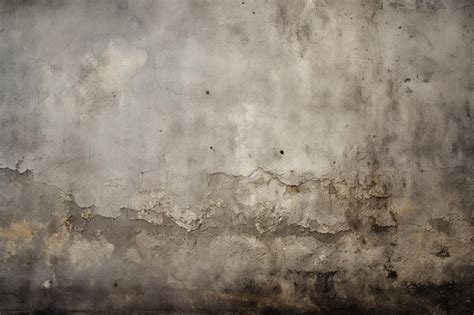 Premium Photo Old Grey Concrete Wall