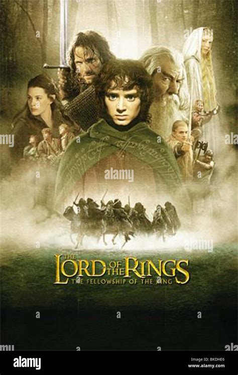 THE LORD OF THE RINGS: THE FELLOWSHIP OF THE RING (2001) POSTER FOTR ...