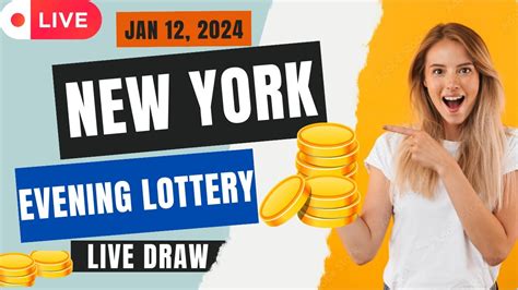 New York Evening Lottery Results Jan 12 2024 Numbers Win 4