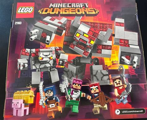 New Lego Minecraft The Redstone Battle 21163 673419319072 Ebay