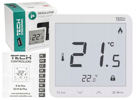 Sterownik Regulator Pokojowy Bia Y R S Plus Tech Wg Cena