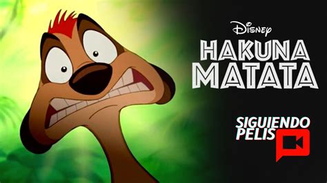 Timon Y Pumba Hakuna Matata Resumen En 9 Minutos Youtube