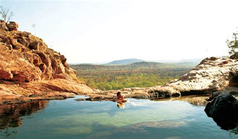 Best Views In Australia Gunlom Falls Top Pool Nt Australian