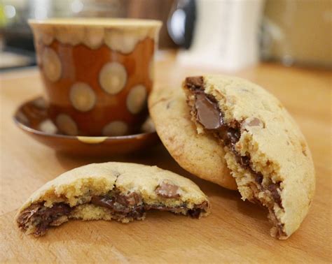 Chocolate Filled Chocolate Chip Cookies The Daisy Cake Company Best Cookie Recipes Bar