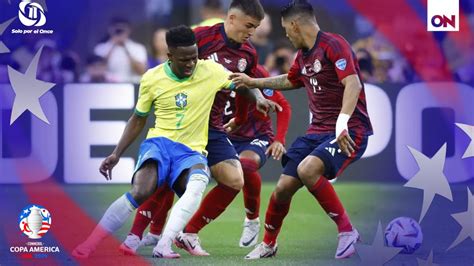 Copa Am Rica Brasil Empata Ante Una Aguerrida Costa Rica