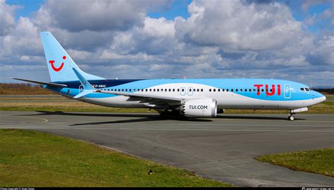 D Amaz Tuifly Boeing 737 8 Max Photo By Sinan Üstün Id 1411456