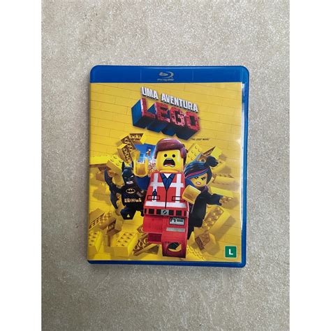 Uma Aventura Lego Blu Ray Brasil Usado Shopee Brasil